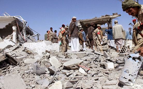 Iêmen-Arabia Saudita-bombas-áreas civis-Sanaa