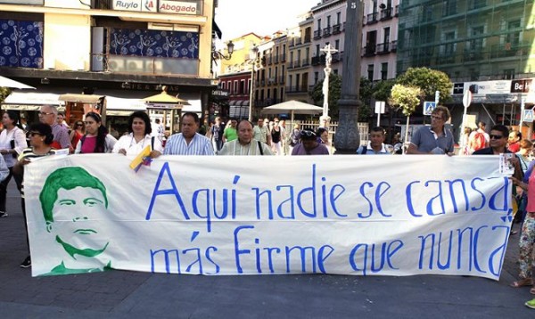 Protestos em defesa de Correa foram realizados também no exterior: na Espanha