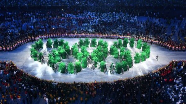 Las empresas patrocinadoras aportan fondos para financiar los Juegos Olímpicos. Getty Images