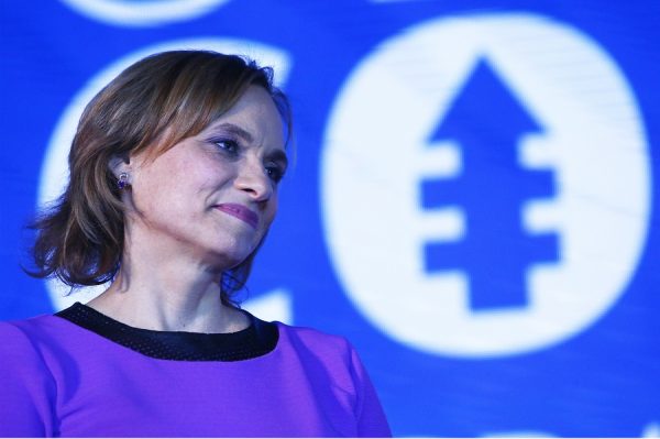 Senadora Carolina Goic foi lançada como candidata à Presidência do Chile pela Democracia Cristã. Agência EFE