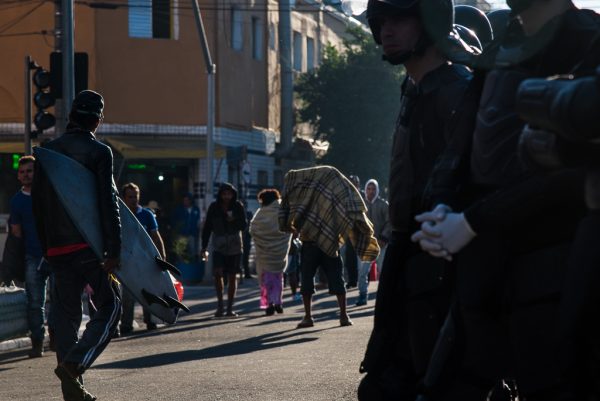 Maioria dos moradores da Cracolândia são negros (Foto: Daniel Arroyo/Ponte Jornalismo)